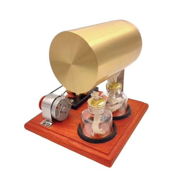 Mini Swing Type Steam Engine Generator Steam Power Machine Educational and Hobby Gift