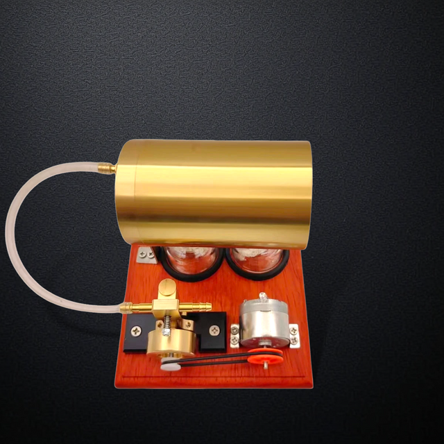 Mini Swing Type Steam Engine Generator Steam Power Machine Educational and Hobby Gift